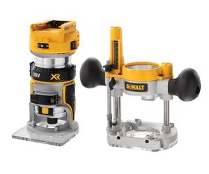 DeWalt DCW604NT-XJ 18v XR 1/4in Twin Base Router (Body Only)