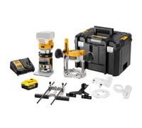 Dewalt Dcw604P1-Gb 18V Xr Brushless 1/4" Router Inc 1X 5.0Ah Batt