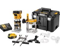 Dewalt DCW604P2-QW Electric Milling Machine Fixed Base XR 18V 2 x 5.0Ah