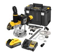 Dewalt Dcw620H1 18V Xr Plunge 1/2" 12mm Router Brushless + 1X 5Ah Powerstack