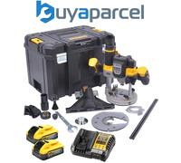 Dewalt DCW620H2 18v XR Plunge 1/2" 12mm Router Brushless + 2x 5Ah Powerstack