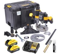 Dewalt Dcw620H2 18V Xr Plunge 1/2" 12mm Router Brushless + 2X 5Ah + Trend Cutter