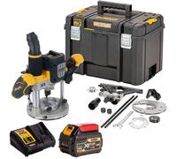 Dewalt DCW620NT 18V Brushless 1/2" Plunge Router with 1 x 6.0Ah Battery Charger