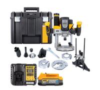 Dewalt Dcw620Nt 18V Brushless Plunge Router + 1 X 1.7Ah Battery, Charger & Case