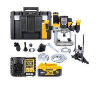 Dewalt Dcw620Nt 18V Brushless Plunge Router + 1 X 5Ah Battery, Charger & Case