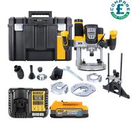 DeWalt DCW620NT 18V Brushless Plunge Router + 1x 1.7Ah Batt, Charger &Case
