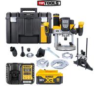 DeWalt DCW620NT 18V Brushless Plunge Router + 1x 5Ah Battery, Charger & Case
