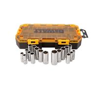 DEWALT Deep Socket Set, 20-Piece, 3/8" Drive Metric/SAE (DWMT73812)
