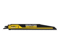 DeWalt Demolition Carbide Reciprocating Sabre Saw Blades Wood Nails 230mm Pack of 1