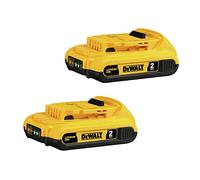 DeWalt DEWALT DCB203-2 20V Max Compact XR Li-Ion Compact Battery, 2-Pack