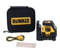 DeWalt USB Rechargeable Cross Line Red Beam Laser Level