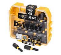 DeWalt Dewalt Extreme Impact Torsion Screwdriver Bit Set 25 Piece in Tictac Box T20 x 25 mm, DT70528 QZ