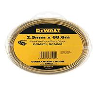 DeWalt DT20652-QZ String Trimmer Line, Yellow, 2.5 mm x 68.6 m