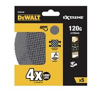 DEWALT DEWDTM3105QZ DTM3105 Mesh Sanding Discs 125mm 120G (Pack of 5)