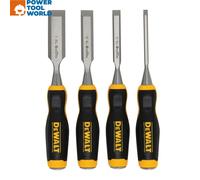 DeWalt DHT016063 4-Piece Wood Chisel Set x4 Pcs