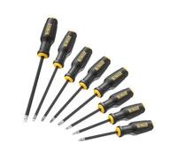 Dewalt MAX FIT® Screwdriver Set, 8 Piece, MAX FIT® Tip Design ensures a Maximum fit in Fasteners and eliminates Stripped Screws