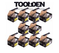 DeWalt DNBA1650GZ 10 Boxes of 16G 50mm Angled Galvanised 2nd Fix Nails (25 000 P