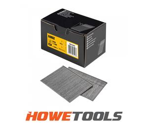 DEWALT DNBA1663SZ (pkt 2500) 16g angled finish nails 63mm Stainless Steel