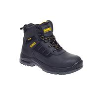Dewalt Douglas Mens Safety Boots | Waterproof | Steel Toe Cap | Heat Resistant | Safety Boot Black UK9 (EU43)