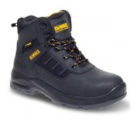 DeWalt Douglas Waterproof Safety Boots S7 Black Leather Steel Toecap 6-12 Pre