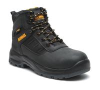 DEWALT Douglas Mens Safety Boots, Waterproof, Steel Toe Cap, Heat Resistant, Safety Boot Black UK8