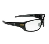 DeWalt Auger Safety Eyewear Black/Clear Colour: Black/Clear, Size: One One Size