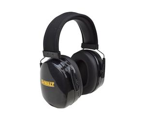 DEWALT DPG18BX Premium Ear Defenders have a lightweight, cushioned design and adjustable padded headband.