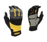 Dewalt DPG213 Fingerless Performance Gloves Black/Yellow/Charcoal L Co L