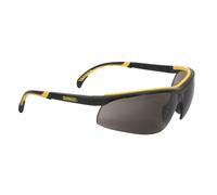 DEWALT DPG55-2C Dual Comfort Smoke High Performance Protective Safety Glasses with Dual-Injected Rubber Frame and Temples