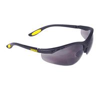 Dewalt DPG59-220C Reinforcer Rx-Bifocal 2.0 Smoke Lens High Performance Protective Safety Glasses with Rubber Temples and Protective Eyeglass Sleeve
