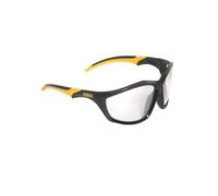 DEWALT DPG96-1Csafety-Masks Safety Glass Series: Router Clear Lens Polycarbonate Lens Wraparound Frame Black Frame Nylon Frame Dual Mold Rubber