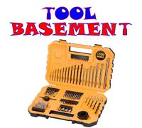 Dewalt Drill Bit Set 100 Piece Combination Holesaw Masonry HSS Drill Socket Case