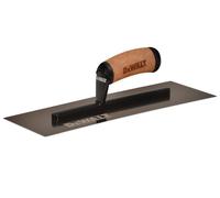DeWALT Dry Wall - Curved Gold Stainless Steel Finishing Trowel 14in
