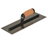 DeWALT Drywall - 0.4mm FLEX Stainless Steel Flat Trowel, Leather Handle 12in