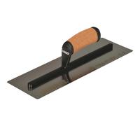 DeWALT 0.4mm FLEX Stainless Steel Flat Trowel, Leather Handle 12in EU 2-991