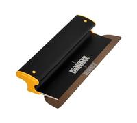 DEWALT Drywall Skimming Blade, 14-Inches | Pro-Grade | Extruded Aluminum & European Stainless Steel Construction | High-Impact End Caps | Sheetrock Gyprock Wall-Board Plasterboard | DXTT-2-914