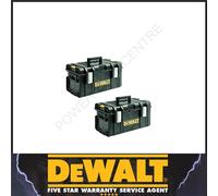 DeWalt DS300 1-70-322 Toughsystem Medium Size Tool Box (Twin Pack)