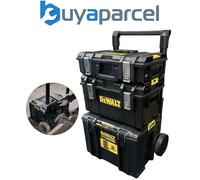 Dewalt DS450 Toughsystem Rolling Mobile Tool Storage Box Trolley + DS300 + DS150