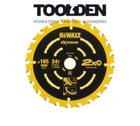 DeWalt Elite Extreme Framing Circular Saw Blades 165mm 24T 20mm