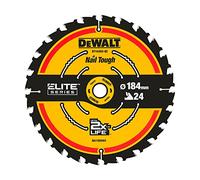 DEWALT DT10302-QZ EXTREME 2nd Fix Circular Saw Blade, 184mm x 16mm x 24T