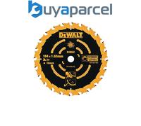 DEWALT DT10302-QZ EXTREME 2nd Fix Circular Saw Blade, 184mm x 16mm x 24T