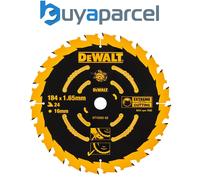 Dewalt DT10303 Cordless Circular Saw Blade 184 x 16 x 40T Extreme Framing DWE560