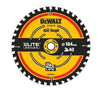 DeWalt Elite Extreme Framing Circular Saw Blades 184mm 40T 16mm