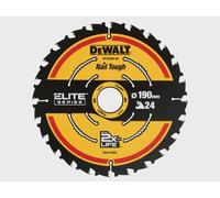 Dewalt DT10304 ELITE Series Framing Circular Saw Blade 190 x 30mm x 24T