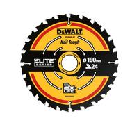 DEWALT DT10304 190MM X 30MM BORE 24T TCT CIRCULAR SAW BLADE