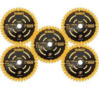Dewalt Dt10640 5 X Circular Saw Blade 165 X 20 X 40T Extreme Framing Dcs391