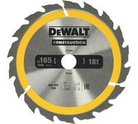 Dewalt Dt1933 Cordless Construction Cordless Circular Saw Blade 165 X 20mm X 18T