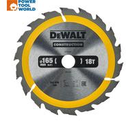 DeWalt DT1933-QZ 165mm x 20mm 18T Circular Saw Blade
