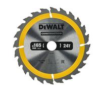DeWalt DT1934-QZ Construction Circular Saw Blade 165 x 20mm x 24T