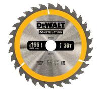 Dewalt Dt1935 Construction Circular Saw Blade 165 X 20mm X 30T Nail Tough Dt1167